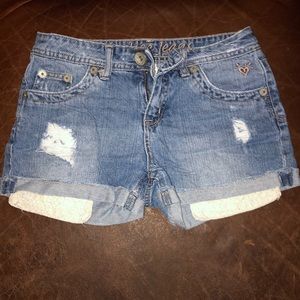 Girls nwt Jean shorts